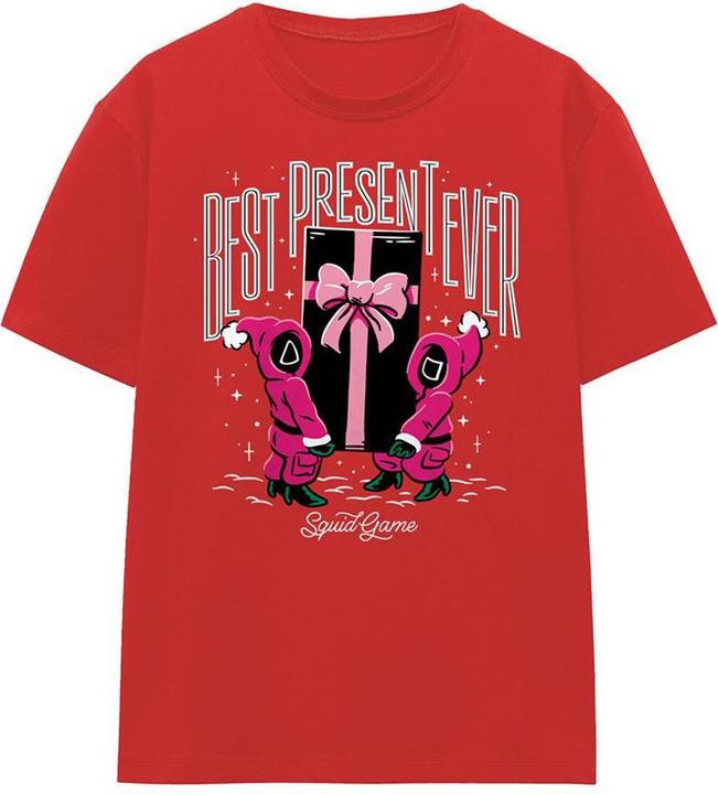 Produktbild Squid Game Best Present Ever TShirt weihnachtliches Design (M)