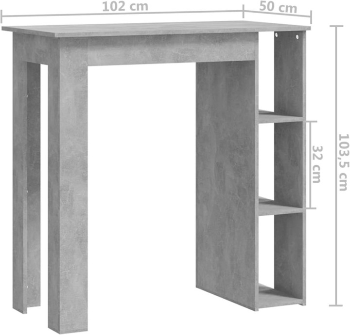 Actual product image VidaXL Duklida (102 x 50 x 103.5 cm)