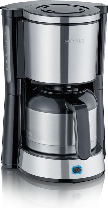 Actual product image Severin KA 4847 with stainless steel thermos jug