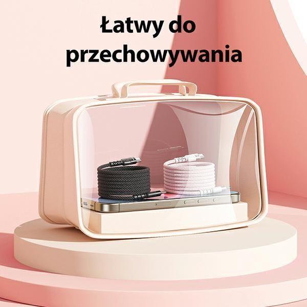 Immagine prodotto Awei cavo CL-166T USB-C na USB-C magnetyczny czarny/nero (1 m, USB 3.0, 60 W)