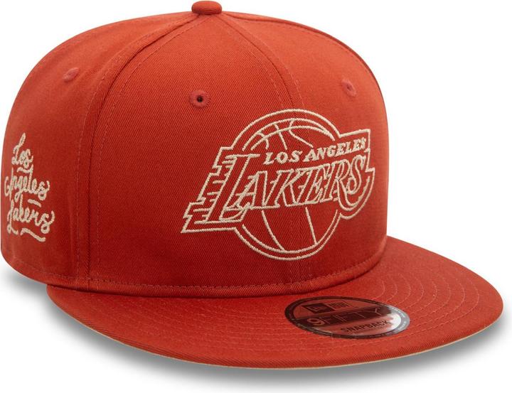 Actual product image New Era 9Fifty Snapback Cap WORDMARK Los Angeles Lakers (S, M)