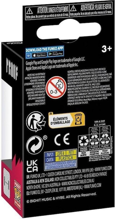 Produktbild Funko BTS POP! Vinyl Schlüsselanhänger 4 cm Jimin Display (12)
