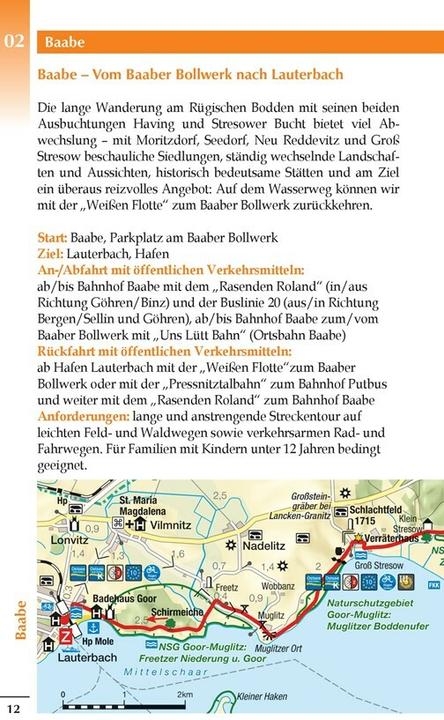 Produktbild Rügen - Ein Wanderführer (Deutsch, Hans-Jürgen Fuss, 2024)