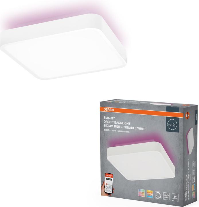 Produktbild Osram SMART+ Wifi Orbis Backlight White 350mm TW (1700 lm)
