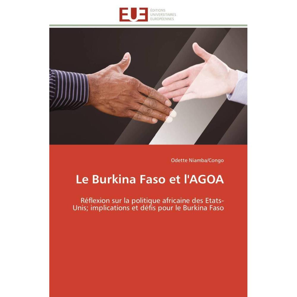 Le Burkina Faso et l'AGOA, Fachbücher von Odette Niamba, Congo