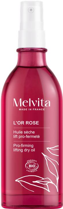 Image du produit Melvita L'Or Rose Huile sèche lift pro-fermeté (Huile pour le corps, 100 ml)
