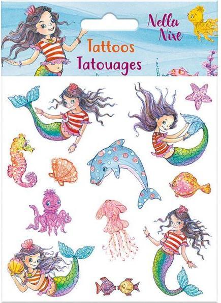 Mermaid and Sea Fish Sticker
