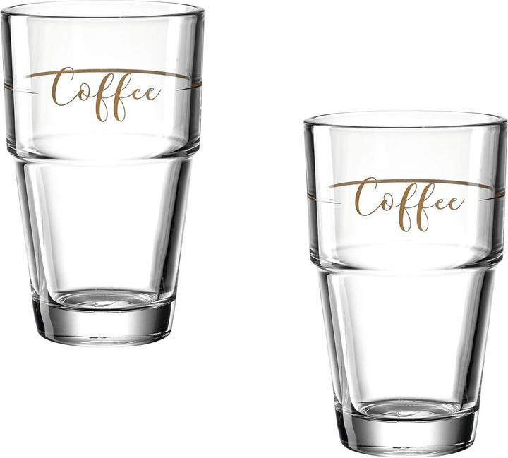 Produktbild Leonardo Latte Macchiato-Glas Solo Coffee 410 ml (410 ml, 6 x)