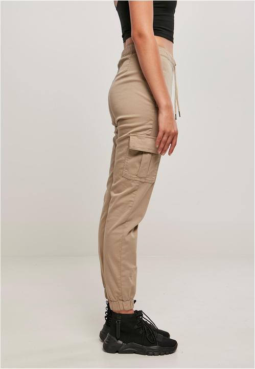 Actual product image Urban Classics Ladies High Waist Cargo Comfort Jogging Pants - 16932 (3XL)