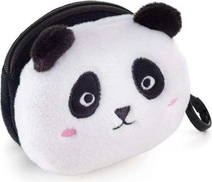Miquelrius Back 2 Fun Flauschiger Münzbeutel Panda