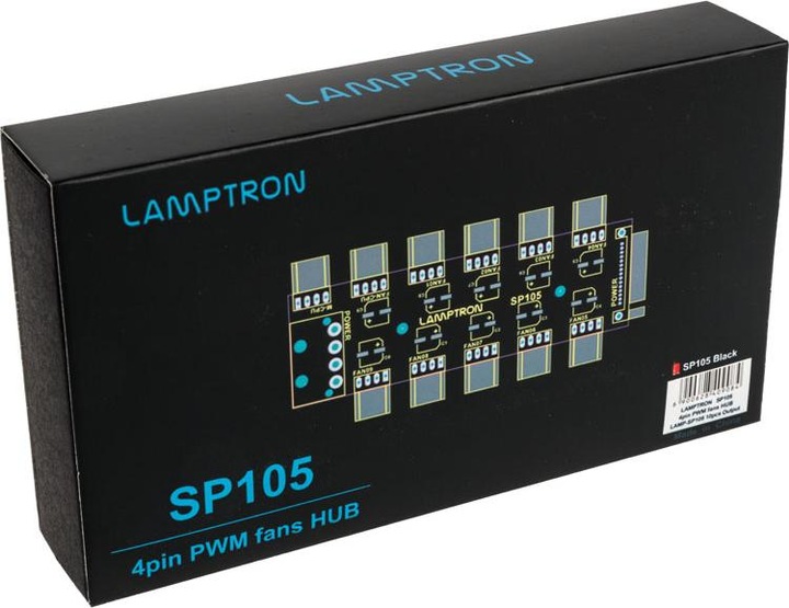 Actual product image Lamptron SP105 Stroke (10 Fan)