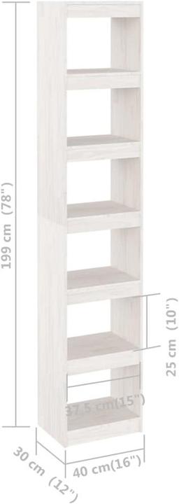 Produktbild vidaXL Xuxa (40 x 30 x 199 cm)