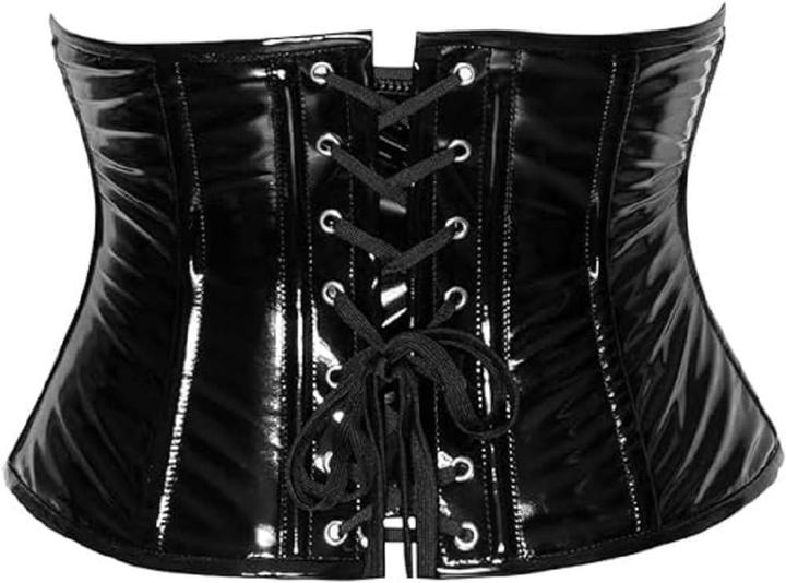 Actual product image Black Level Vinyl Waist Cincher M (M)