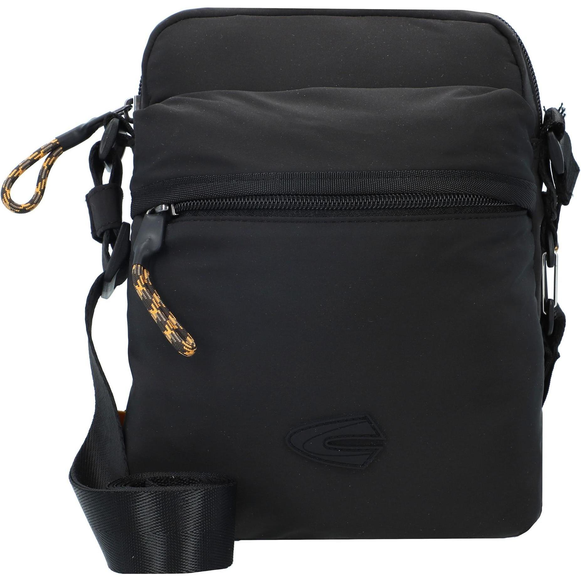 Camel Active, Handtasche, Terra Umhängetasche 19 cm, Schwarz