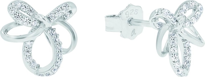 Immagine prodotto Amor Ohrschmuck für Damen, 925 Sterling Silber, Zirkonia synth. (Argento 925)