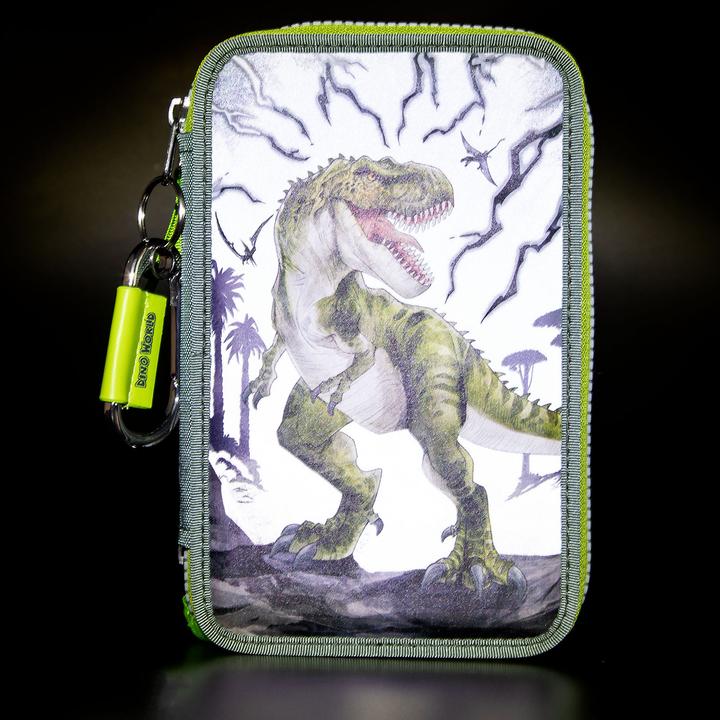 Actual product image Dino World - Triple Pencil Case REFLECTOR ( 0411758 )