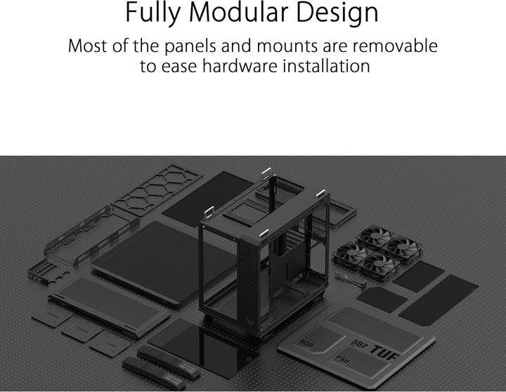 Produktbild ASUS TUF Gaming GT502 (ATX, mATX, Mini-ITX)