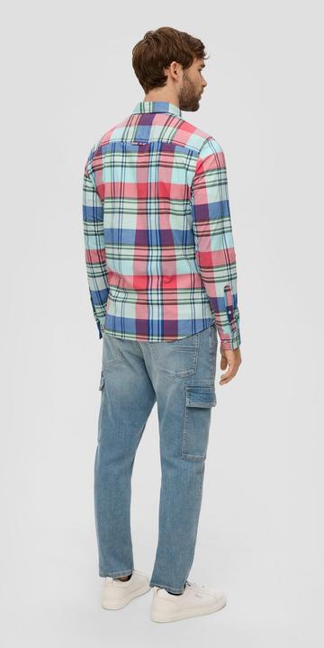 Immagine prodotto s.Oliver Hemd Kariertes Hemd im Slim Fit (XL)