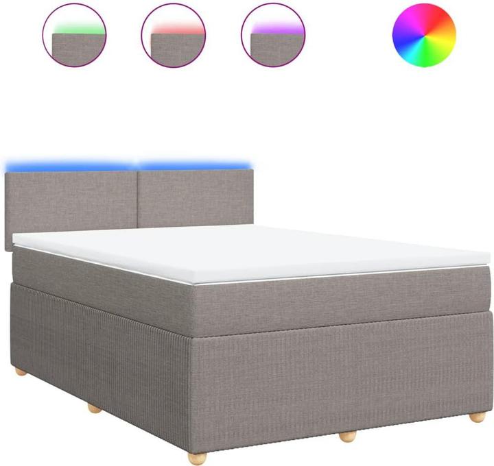 Produktbild vidaXL Boxspringbett (140 x 190 cm)
