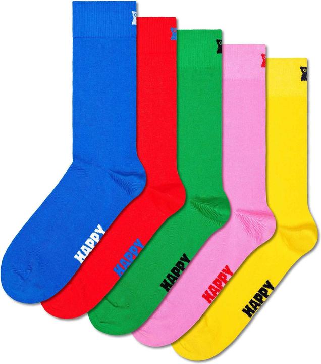 Actual product image Happy Socks Solid (5-pack, 41 - 46)