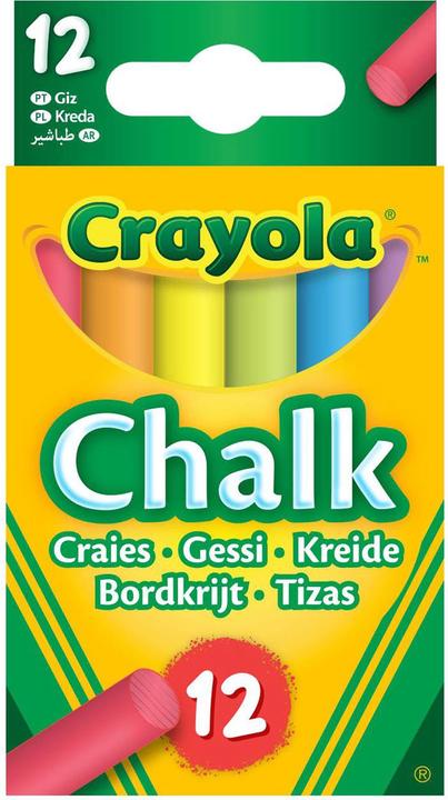 Actual product image Crayola Chalk (12 x)