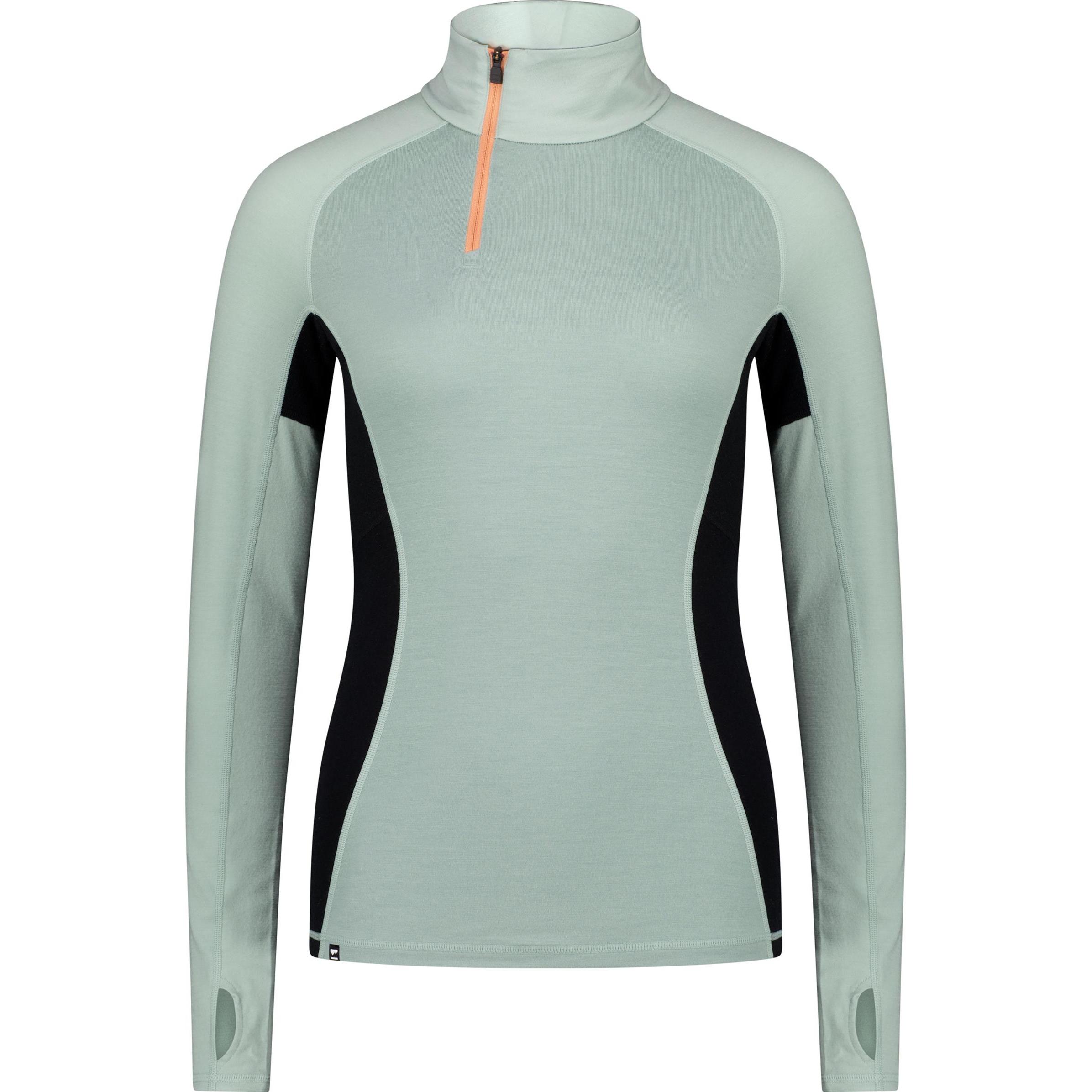 Mons Royale, Damen, Funktionsshirt, Women's Olympus Half Zip (S), Türkis, S