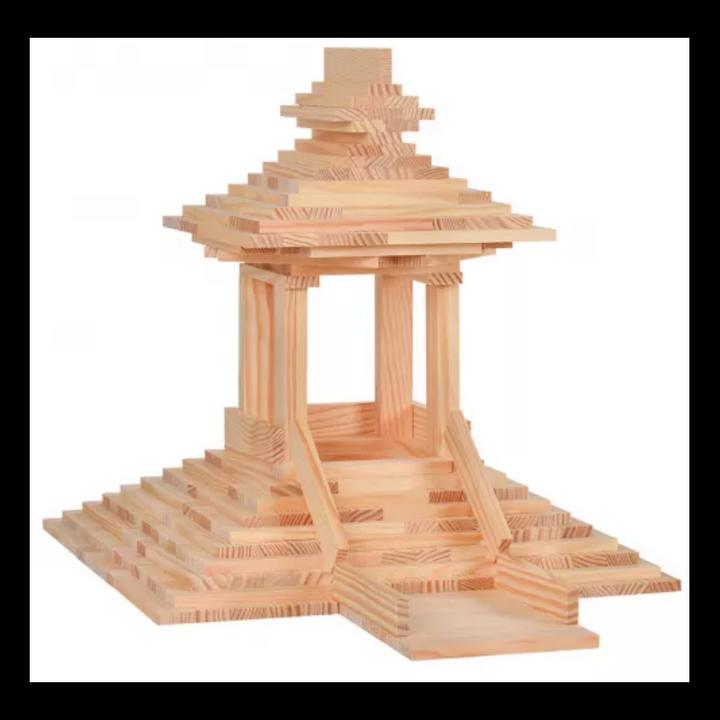 Actual product image Kapla Wooden case of 280 pcs.