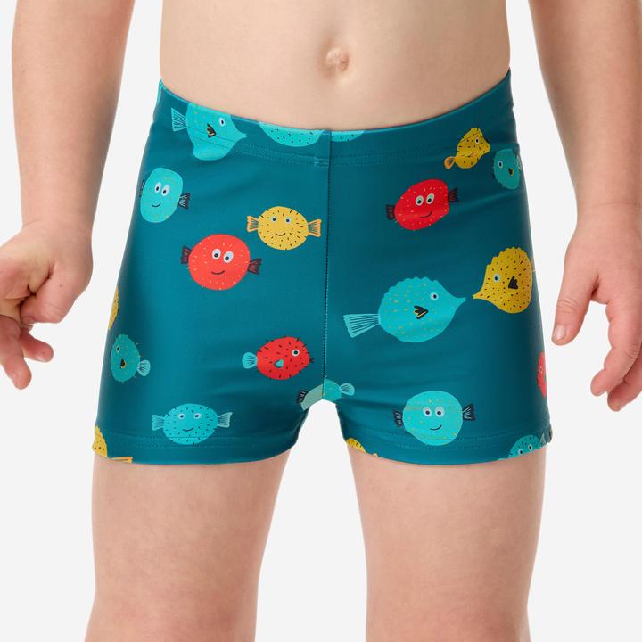 Produktbild Nabaiji Badehose Boxer Baby/Kinder - Titou Plouf dunkelblau (86)