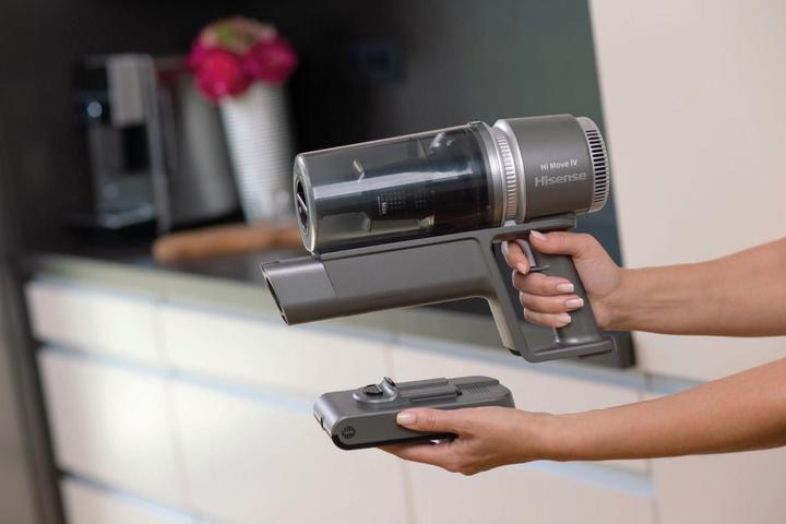 Image du produit Hisense HVC6464A Aspirateur sans fil noir sans sac