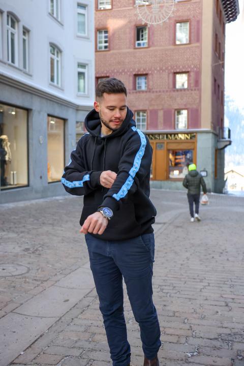 Immagine prodotto Edelvetica Felpa con cappuccio Edelweiss da uomo (XL)