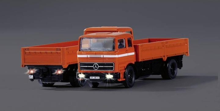 Actual product image Carson 1:87 MB 1620 Pritsche m.Anh.100% orange