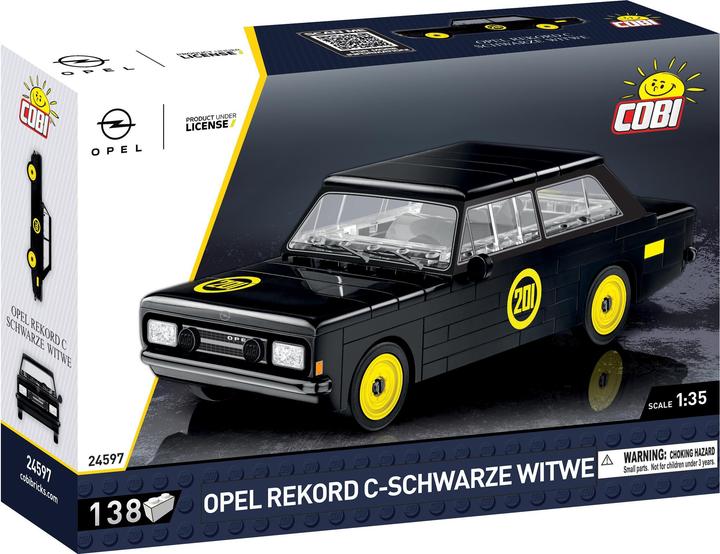 Actual product image Cobi Opel Rekord black widow