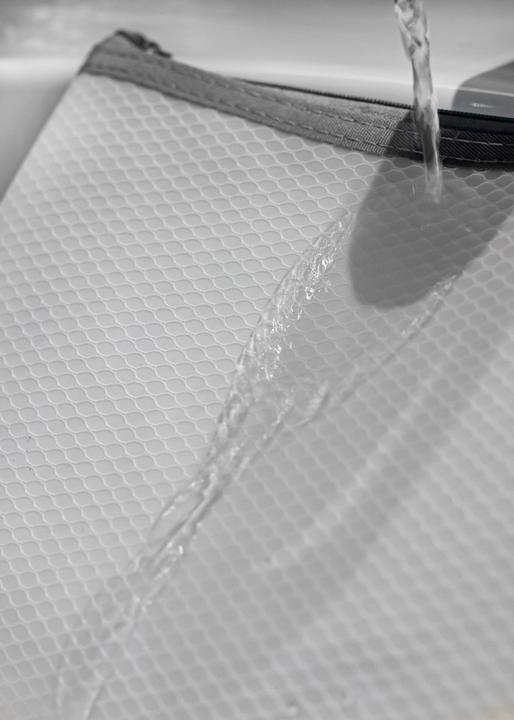 Image du produit Idena Pochette zippée DL Mesh blanc (DL, 1x)