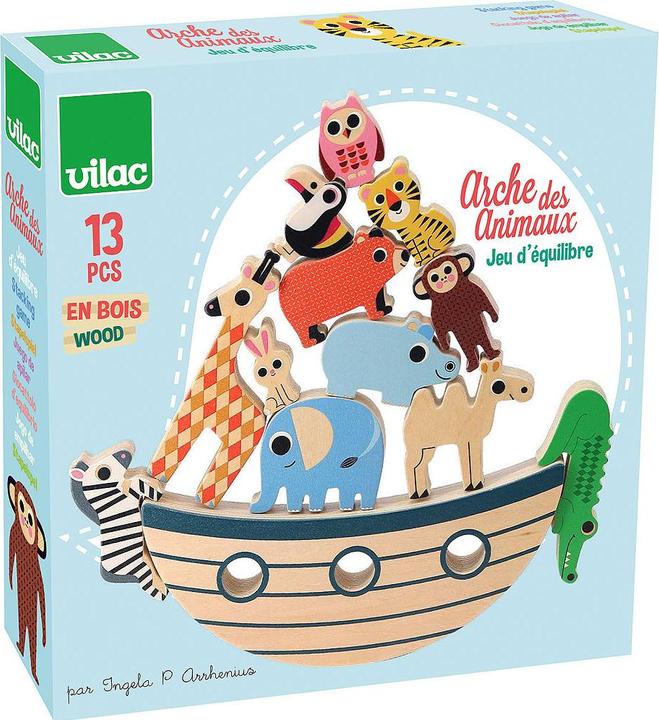 Actual product image Vilac Stacking Animals - Ark by Ingela P Arrhenius - (7629)