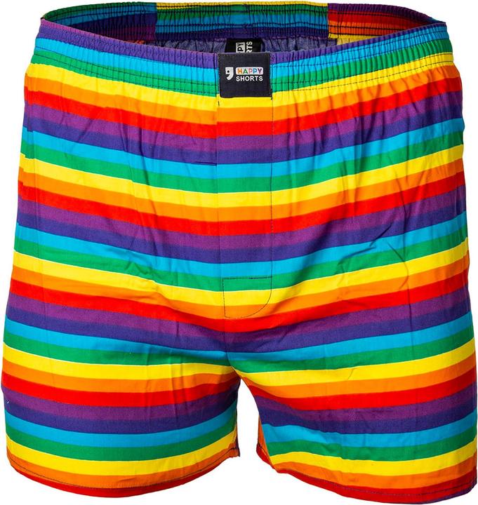 Immagine prodotto Happy shorts Boxer in tessuto dal taglio casual e confortevole (M, Confezione singola)