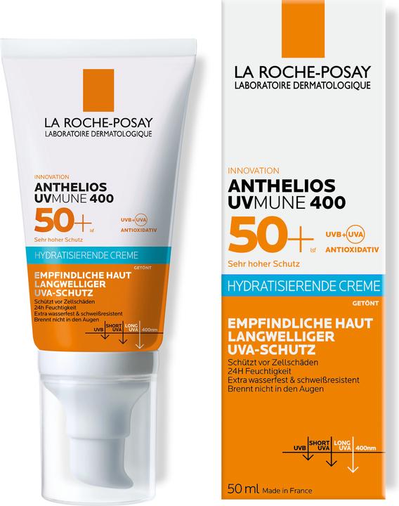 Actual product image La Roche Posay Anthelios UV Mune 400 (Sun cream face, SPF 50+, 50 ml, 77 g)