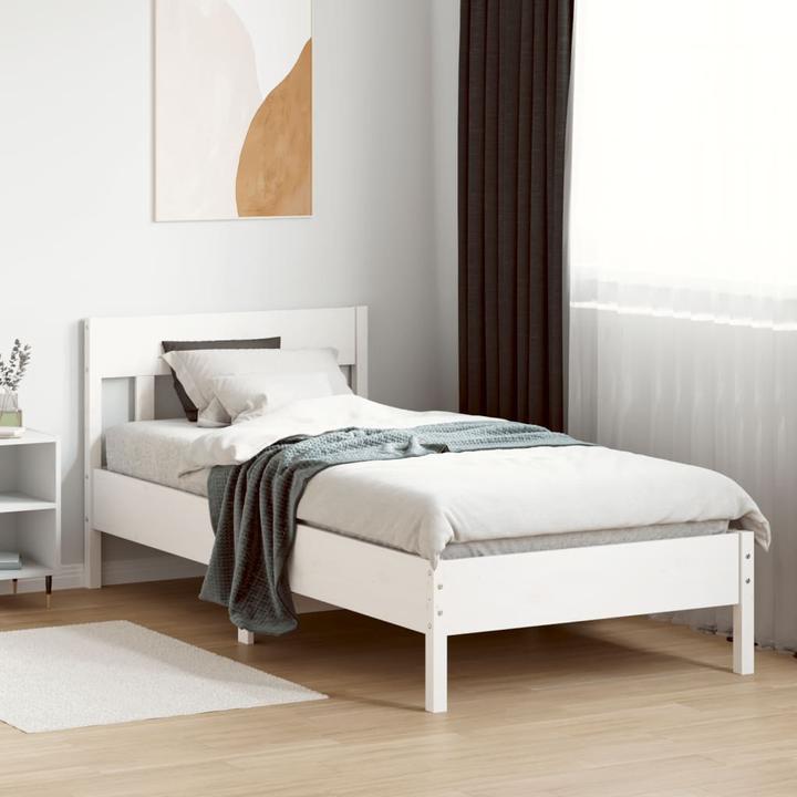 Actual product image vidaXL Bettgestell (100 x 200 cm)