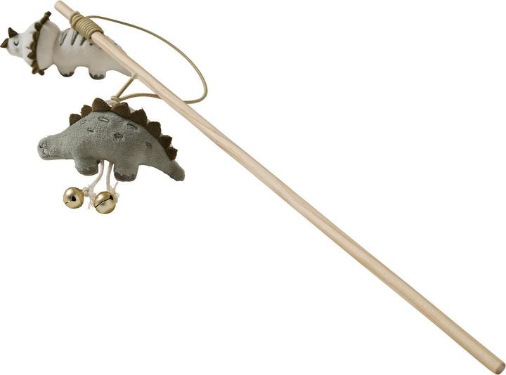 Produktbild Vertbaudet Katzenangel mit Dinosaurier-Spielzeug (Spielangel Katze)