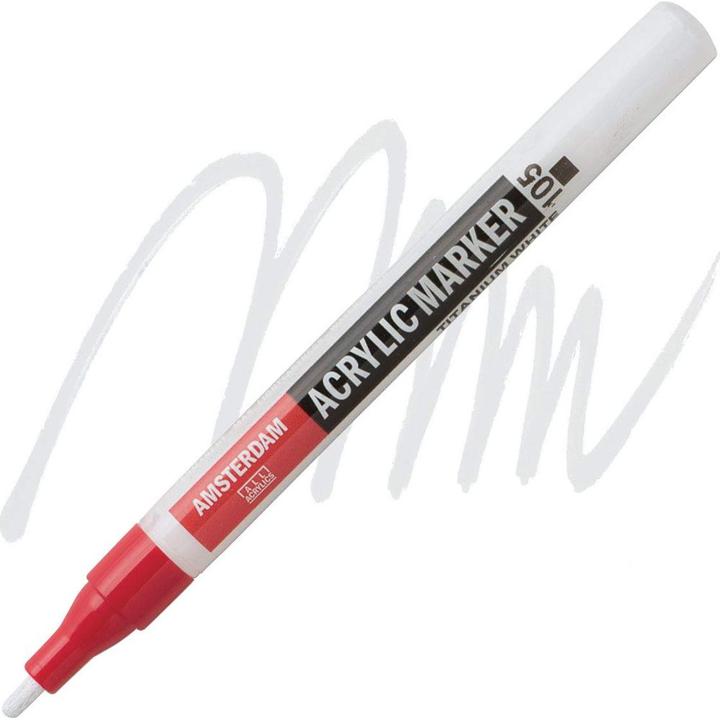 Actual product image Amsterdam Acrylic marker S 1 piece, White