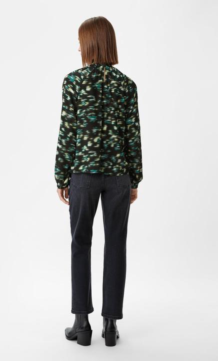 Image du produit Comma Bluse Bluse mit Rüschenkragen (44)