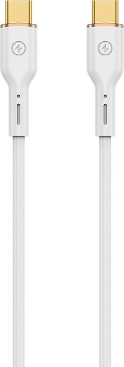 Image du produit Wiwu câble YQ02 USB-C - USB-C 100W 1,2m blanc (USB 3.2 Gen 1, 100 W)