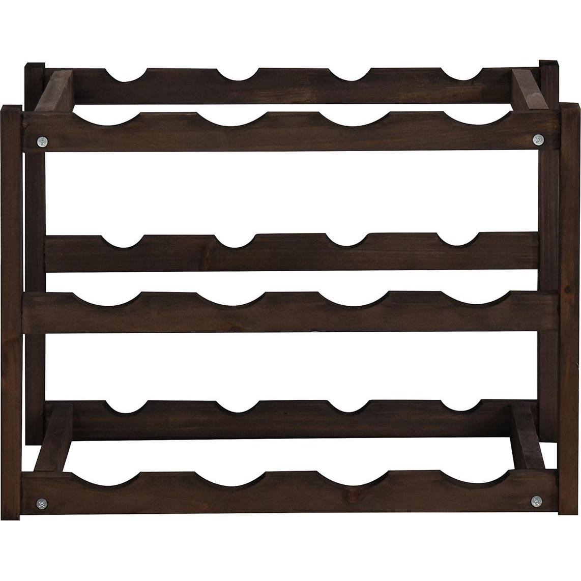 Thumbnail - HTI-Living, Weinregal, Weinregal Anea Holz Braun (42 x 30 x 26 cm)