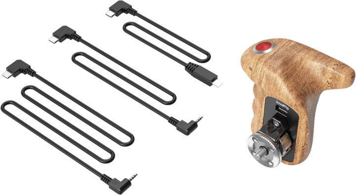 Produktbild SmallRig Handgriffe mit rosette und Start/Stopp-Taste - 3324 (Griff)