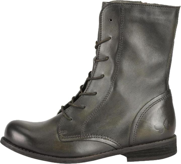 Actual product image Felmini Wide Fit W103 lace-up boot made of genuine leather, with inner zip and low heel. (41)