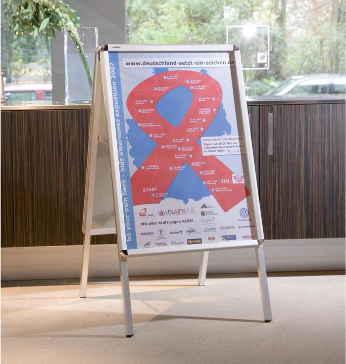 Actual product image Franken Poster stand (A1)