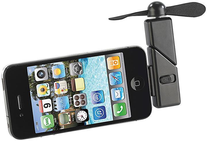 Callstel Mini fan for iPhone & iPod touch with dock connector, 30-pin