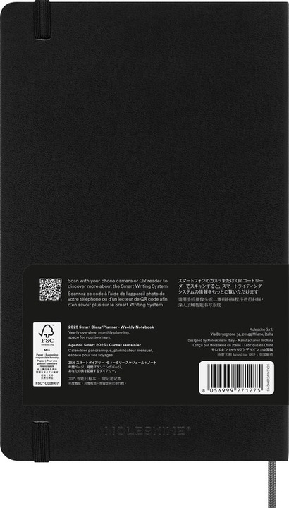 Actual product image Moleskine Smart (A5, English)