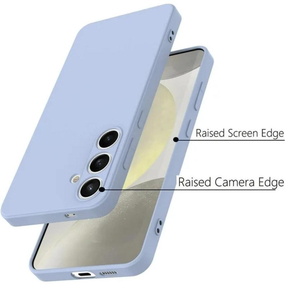 Thumbnail - Screenguard Liquid Silicone Case Hülle (Samsung Galaxy S24+), Smartphone Hülle, Blau