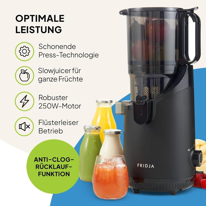Actual product image Fridja Slow Juicer F2500