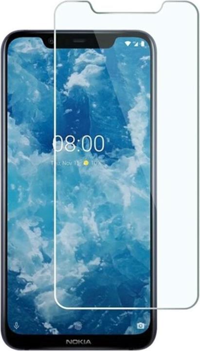Actual product image Screenguard Nokia 8.1 Protective Glass Film Case Friendly Design (1 pcs., Nokia 8.1)
